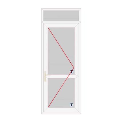 PVCu Doors uPVC Door Style 308