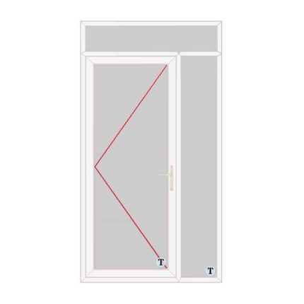 PVCu Doors uPVC Door Style 317