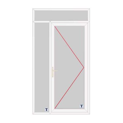 PVCu Doors uPVC Door Style 318