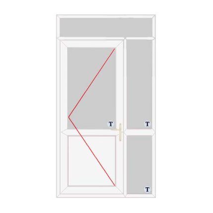 PVCu Doors uPVC Door Style 319p
